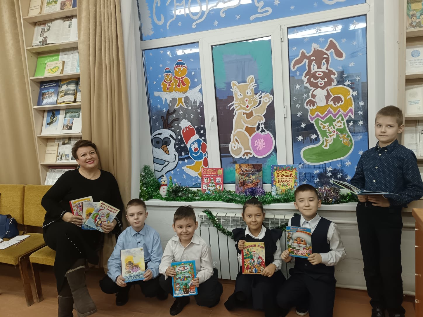 "Читаем книги о зиме!"