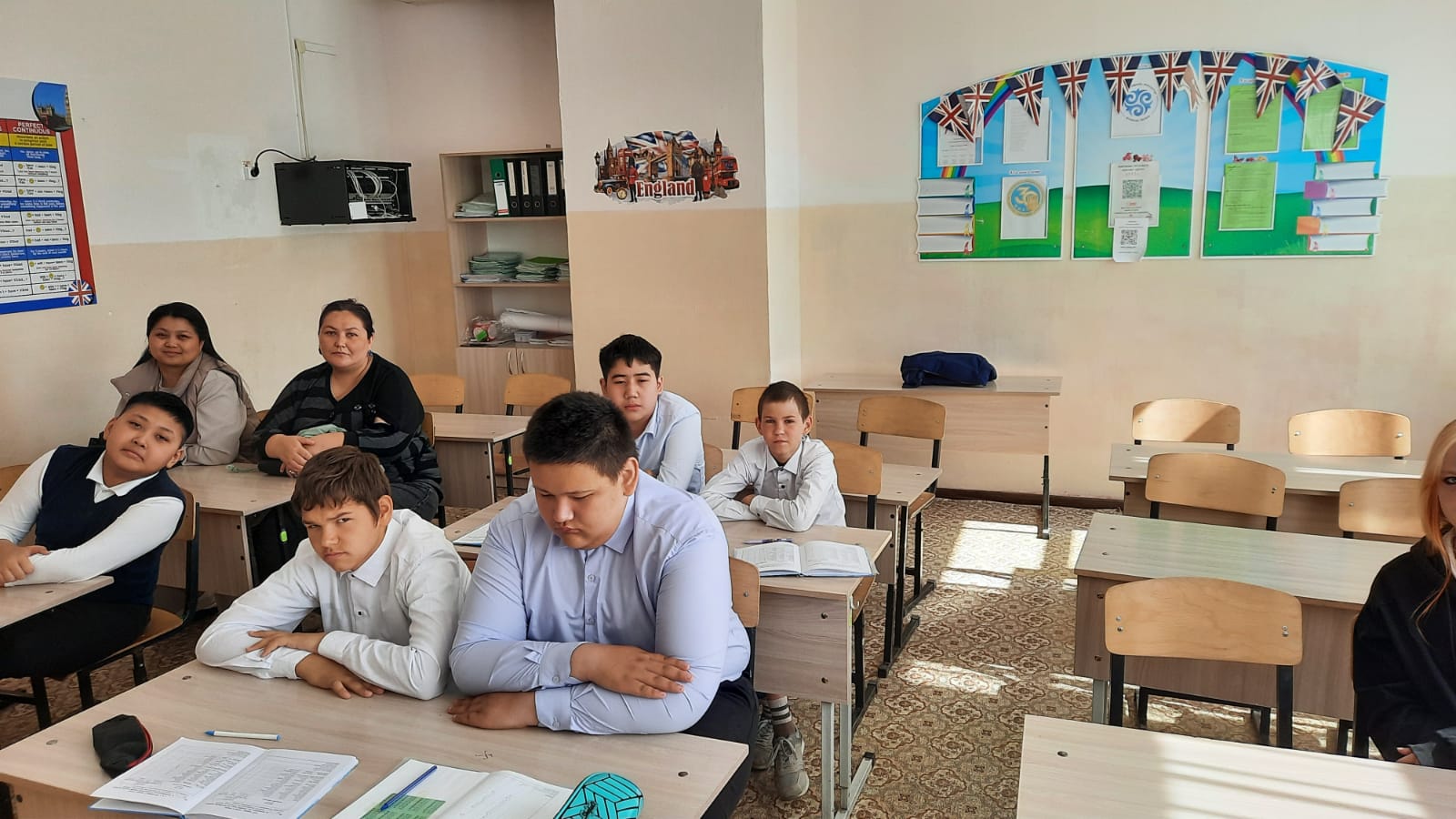 В 7"К" прошел классный час  с участием родителей
